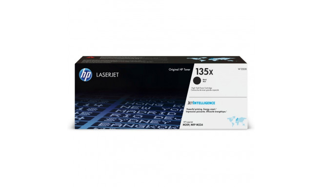 HP toner 135X W1350X must kuni 2 400 lehekülge ISO/IEC 19798