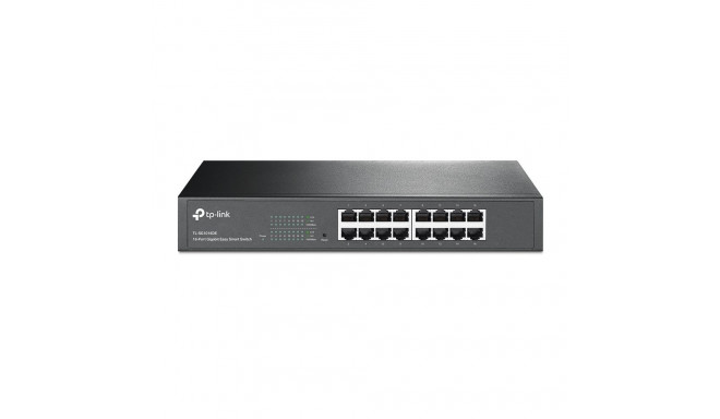 TP-LINK kommutaator TL-SG1016DE veebihaldusega racki paigaldatav 16 Gigabit Etherneti vaskporti