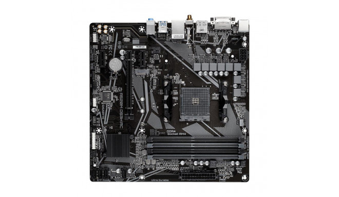 Mainboard|GIGABYTE|AMD A520|SAM4|Micro-ATX|Memory DDR4|Memory slots 4|A520MDS3HAC1.4