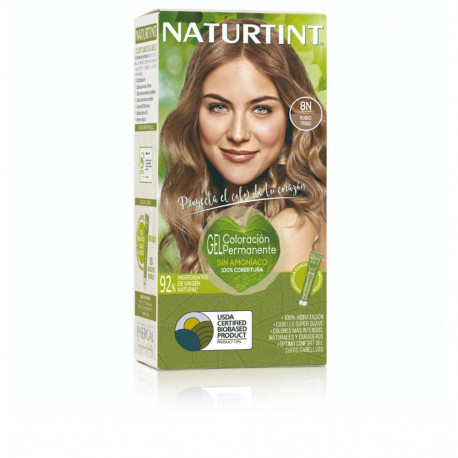 NATURTINT tinte sin amoniaco #8N-Rubio Trigo 170 ml