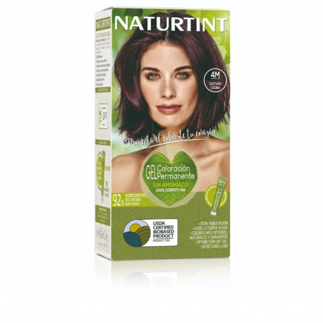 Naturtint juuksevärv #4M ammoniaagivaba 170ml, mahagon-kastanpruun