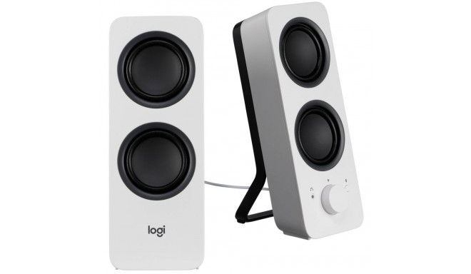 Logitech Z207 Bluetooth stereokõlarid naturaalvalge