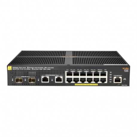 HPE Aruba 2930F 12G PoE+ lüliti Euroopa - inglise lokaliseerimine