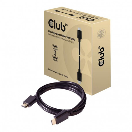 CLUB 3D HDMI 2.1 10K 120Hz 2M M/M