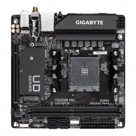 GIGABYTE A520I AC Socket AM4 AMD A520 DDR4 Micro ITX