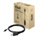 CLUB 3D MINI-DP 1.4 to DP 1.4 M/M 2M 8K60Hz kahepoolne