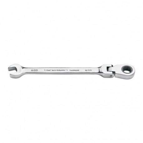 Truper ratcheting combination wrench with flex head 8mm