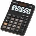 Lauakalkulaator Casio MX-12B must 12-kohaline, tava- ja päikesepatarei, 115gr, 29x106,5x147mm, Stand