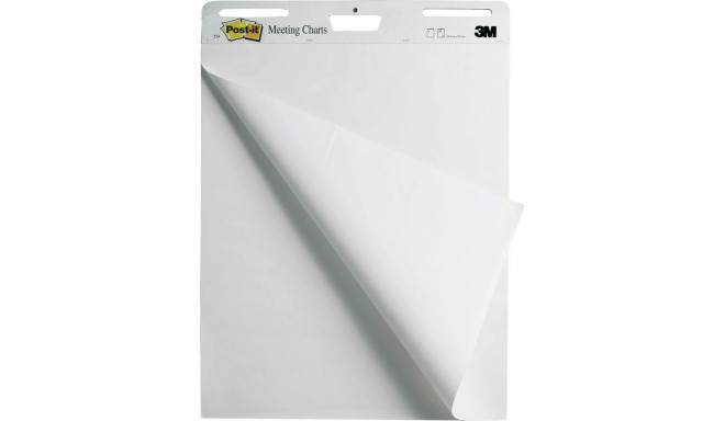Tahvlipaberiplokk  iseliimuv Post-it 559 valge 30lehte 635x774mm,1 TÜKK