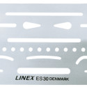 Shabloon kustutusplaat Linex ES30