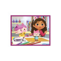 Clementoni pusle Gabby's Dollhouse kuubik 12 tk