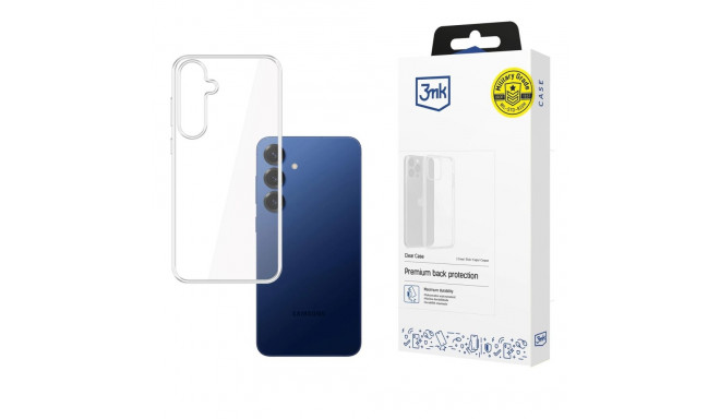 3mk Clear Case for Samsung Galaxy S25 FE - transparent