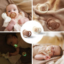 Babyono symmetrical silicone soothers 0-6 m 1669/01