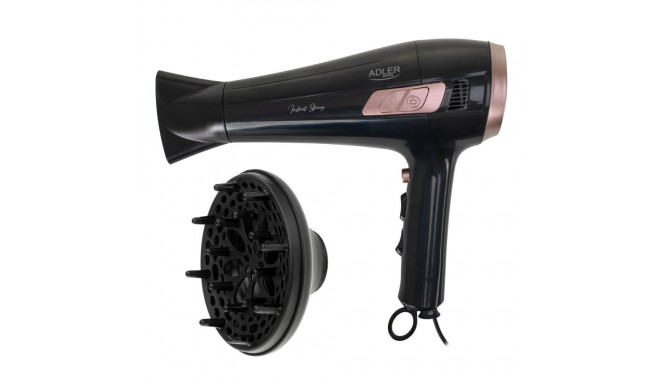 Adler Hair dryer with retractable power cord | AD 2283 | 2400 W | Number of temperature settings 3 |