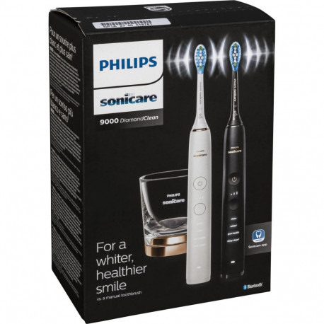 Philips HX9914/57 Sonicare ProtectiveClean 5100 Duo Electric toothbrushes, White and Dark Blue