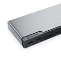 Alogic 14-in-1 USB-C PD DV4 nelja ekraaniga dokkimisjaam space gr