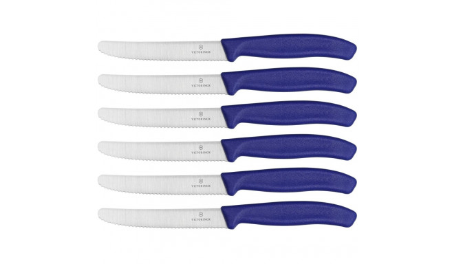 Victorinox Swiss Classic table knife 6 pcs. blue