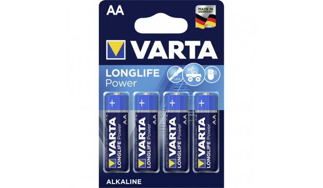 20x4 Varta Longlife Power Mignon AA LR06 sisekarp