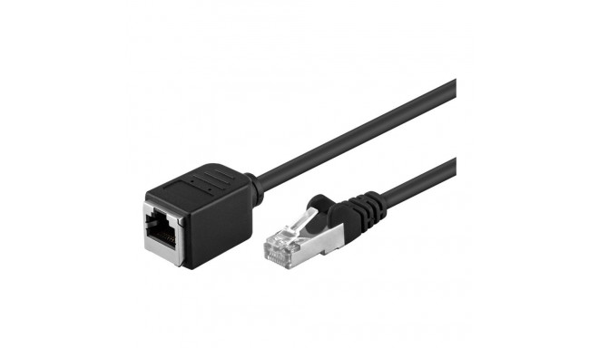 PremiumCord Extension Patch cable F/UTP RJ45-RJ45 M/F 15m