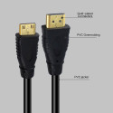 PremiumCord Connection cable 4K HDMI A - HDMI mini C, 2m