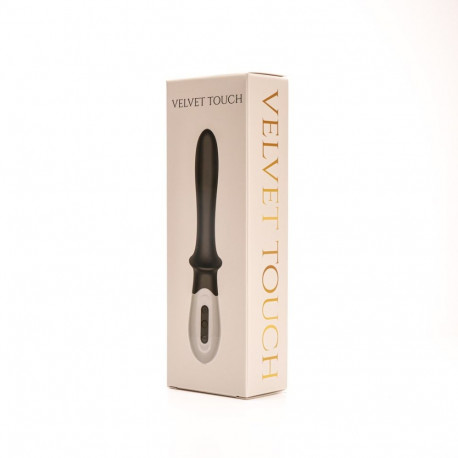 Wibrator Silikonowy Stymulacja Punktu G Ładowany Usb Czarny