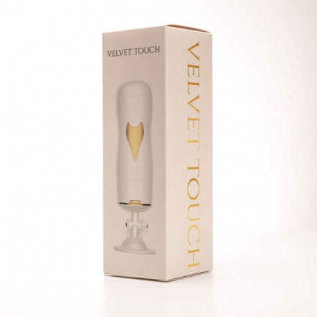 Masturbator Z Wibracją Wagina Cyberskóra Ładowany Usb Biały