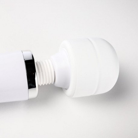 Masażer Kulowy Magiczna Różdżka Ładowany Usb Biały