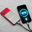 Powerbank compatible with MagSafe Forcell F-Energy SuperSlim F5K8 QC4.0 PD3.0 15W 5000 mAh grey