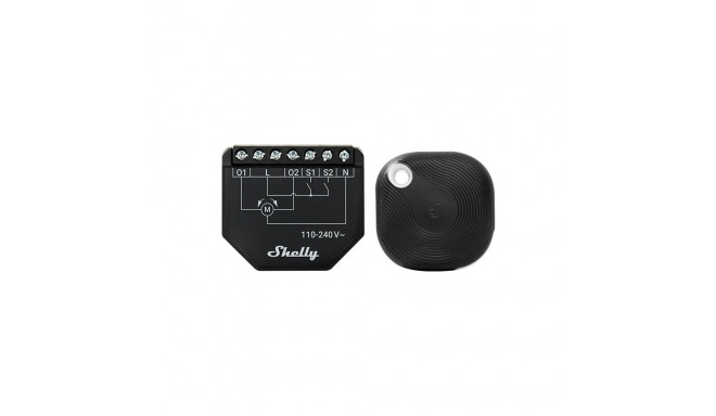 WiFi Shelly Shutter + BLU Button Tough 1 blinds/curtains controller
