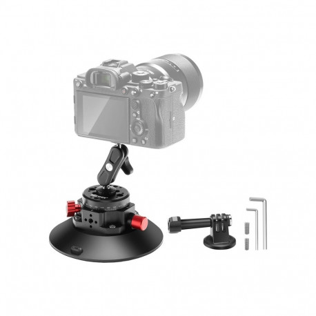 Mount with suction cup 1/4 inch Neewer CA013 for sports cameras (DJI Action, GoPro, Insta360)