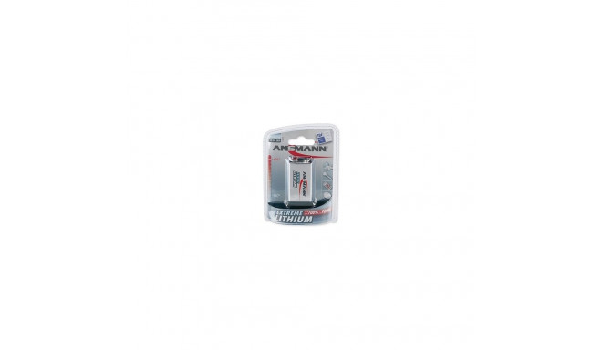 Ansmann 10-year battery smoke detector - 9V Lithium E-Block