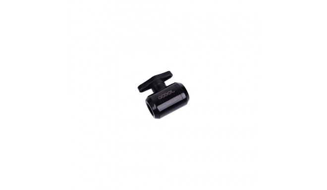 Alphacool Eiszapfen 2 way ball valve, deep black - 17142