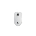 Logitech B100 Opt Optical Mouse white