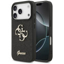Guess Fixed Glitter Big 4G case for iPhone 17 Pro - black