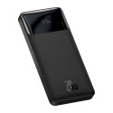Baseus Bipow Fast Charging Power Bank 10000mAh 20W Black (Overseas Edition) + USB-A - Micro USB 0.25