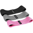 Wozinsky Set of 3x Fabric Resistance Bands Resistance Mini Band for Yoga Crossfit Fitness (WFB-01) Wozinsky Set of 3x Fabric Resistance Bands Resistance Mini Band for Yoga Crossfit Fitness (WFB-01)
