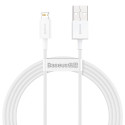 Baseus Superior USB - Lightning cable 2.4A 1.5 m White (CALYS-B02) Baseus Superior USB - Lightning cable 2.4A 1.5 m White (CALYS-B02)