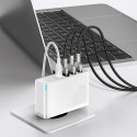 Baseus GaN2 Pro fast charger 100W USB / USB Type C Quick Charge 4+ Power Delivery white (CCGAN2P-L02 Baseus GaN2 Pro fast charger 100W USB / USB Type C Quick Charge 4+ Power Delivery white (CCGAN2P-L02