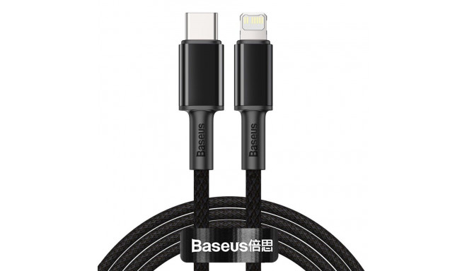 Baseus CATLGD-A01 Lightning - USB-C PD 20W 480Mb/s 2m cable - black