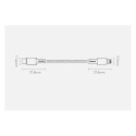 Baseus CATLGD-A01 Lightning - USB-C PD 20W 480Mb/s 2m cable - black