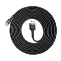 Baseus CAFULE TYPE-C CABLE 300CM GRAY/BLACK