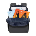 Rivacase Tegel backpack Casual backpack Black Polyester