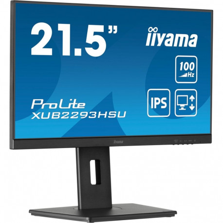 iiyama ProLite XUB2293HSU-B7 arvutimonitor 54.6 cm (21.5") 1920 x 1080 pikslit Full HD LED must