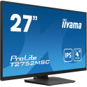 iiyama ProLite 27” optiliselt liimitud PCAP 10-punktiline puuteekraaniga monitor IPS-paneeli tehnolo