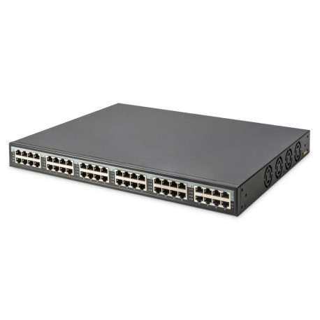 Digitus 24 Port 10G Ethernet PoE+ Injector, 802.3at, 370 W