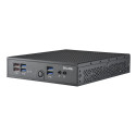 Shuttle XPC slim Barebone DS50U5, i5-1335U, 2x LAN (1x 2.5Gbit, 1x 1Gbit), 1xCOM, 1xHDMI, 1xDP, 1x V