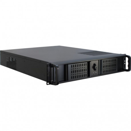 Inter-Tech räkikorpus IPC 2U-2098-SL, must