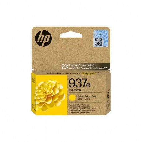 HP 937e EvoMore Yellow Original Ink Cartridge
