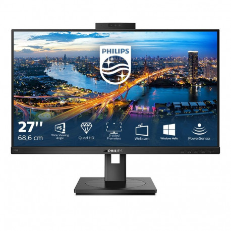 Philips B Line 275B1H/00 arvutimonitor 68,6 cm (27") 2560 x 1440 pikslit 2K Ultra HD LED must