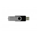 Goodram UTS2 USB mälupulk 16 GB USB Type-A 2.0 must, hõbedane